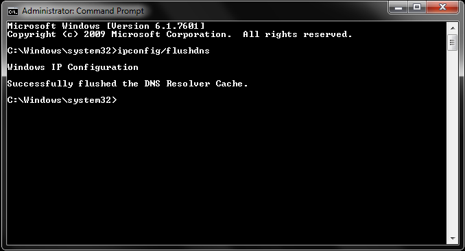 How to Flush DNS Cache (ipconfig) in Windows